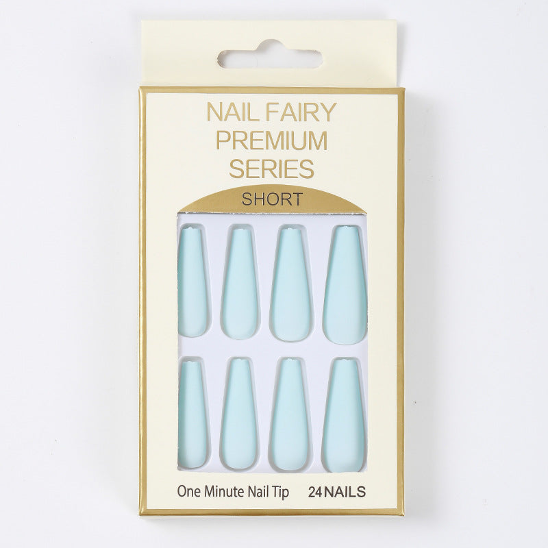 Wholesale Long Matte Frosted Ballerina Manicure